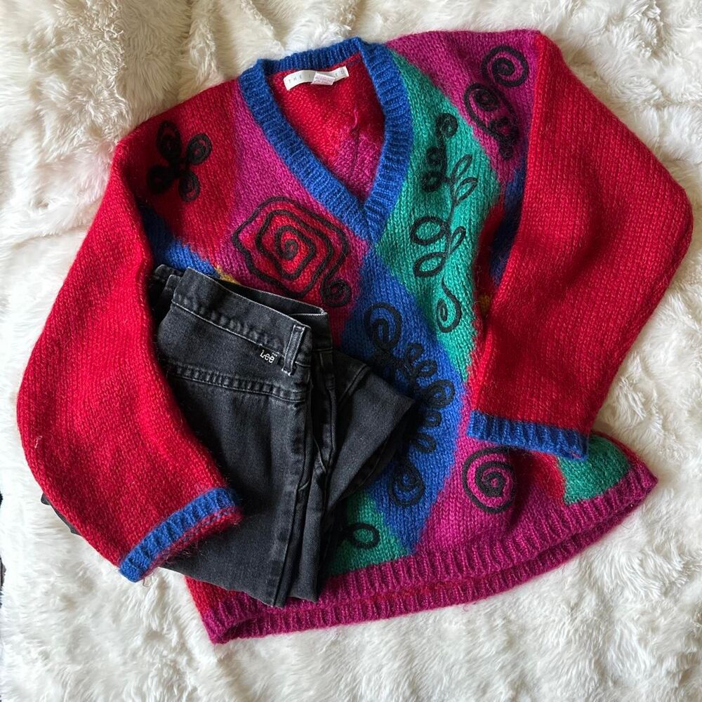 American-vintage Women's Multi Sweater